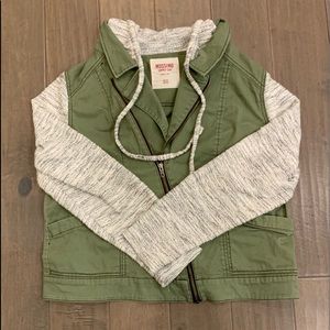 Denim /Sweatshirt jacket